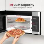 GASLAND 30 Inch Over the Range Microwave Oven, 1.9 Cu.ft. Above Stove Microwave, 11 Power Levels, One Touch Cooking, 400 CFM,1000W, Turntable, Over Stove Microwave, Two-stage Cooking, Stainless Steel