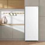 Kenmore Upright freezer - Convertible Refrigerator/Freezer, 5 Shelves, Garage Ready, Meat Storage, Auto Defrost, Congelador For Home, Apartment, Basement, Dorm, 7.0 Cubic Feet Capacity, White