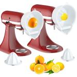 Juicer Attachment for KitchenAid Stand Mixer with 2 Size Reamer,Juicer for KitchenAid Stand Mixer Citrus Juice Attachment Accessories by InnoMoon