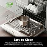 CKEMU Stand Mixer, Compact & Space-Saving, Stainless Steel Bowl, Unique & Playful Design, Effcient Motor, Dishwasher-Safe Attachments, SM-2549A (Panda)