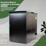 Hamilton Beach, HBFRF713 Chest Deep Freezer, 7 Cu. Ft. Capacity, Granita Rugged Design-Adjustable Thermostat-Removable Vinyl Coated Wire Basket-Easy Defrost Drain