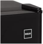 RCA - 2-Door - Compact Refrigerator/Freezer - Reversible Doors - Adjustable Thermostat - 3.2 Cu. Ft. - Black,