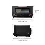 BALMUDA Combo Pack: The Toaster Pro Off-white & MoonKettle White | Steam Oven Toaster & Electric Kettle with Temp Control