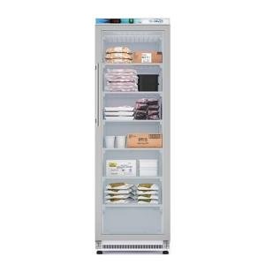 KoolMore KM-FMD12WGD 12 Cu. ft. Commercial Freezer with Glass Door in White-Manual Defrost