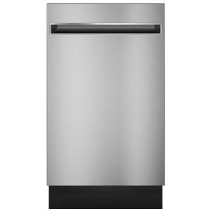 GE PDT145SSLSS Dishwasher, Solid Black