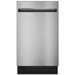 GE PDT145SSLSS Dishwasher, Solid Black