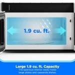 Midea 1.9 Cu. Ft. Over-the-Range [OTR] Microwave