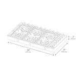 ZLINE 36 in. Gas Cooktop with 6 Brass Burners and Black Porcelain Top (RC-BR-36-PBT)