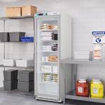 KoolMore KM-FMD12WGD 12 Cu. ft. Commercial Freezer with Glass Door in White-Manual Defrost