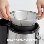 Simple Deluxe Juicer Machines, 700W Centrifugal Juicer Extractor with Wide Mouth 3" Feed Chute for Fruit Vegetable, Electric Juicer with 2-Speed Quick Juicing, Easy to Clean, BPA-Free, Silver