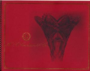 H. P. Sinclaire & Co., Cut Glass Manufacturers, Corning, New York, Catalog