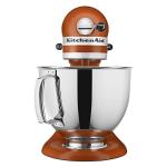 KitchenAid Artisan Series 5 Quart Tilt Head Stand Mixer with Pouring Shield KSM150PS, Scorched Orange