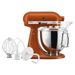 KitchenAid Artisan Series 5 Quart Tilt Head Stand Mixer with Pouring Shield KSM150PS, Scorched Orange