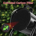 Portable Range Hood with 9 Activated Carbon Filters, Strong Suction Kitchen Exhaust Fan for Indoor BBQ, Hot Pot, RV & Desktop Cooking