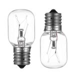 Light Bulb for Whirlpool Microwave - Light Bulb Fits for Whirlpool Maytag GE Amana Over The Range Hood Microwave, Dimmable with 125V 40W E17 Base, Kitchen Night Light, Repalce 8206232A (2)