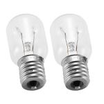 Light Bulb for Whirlpool Microwave - Light Bulb Fits for Whirlpool Maytag GE Amana Over The Range Hood Microwave, Dimmable with 125V 40W E17 Base, Kitchen Night Light, Repalce 8206232A (2)