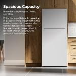 Kenmore 30" Top Mount Refrigerator with Freezer - Adjustable Shelving, Humidity-Controlled Crispers, LED Lighting, ENERGY STAR Certified, Garage Ready, 18.1 cu. ft. Capacity - White