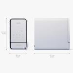 CounterTop Dishwasher Capsule - Compact Dishwasher - 10 Programmes, Touch Control, Auto-drying, Baby Care & Fruit Wash, No Plumbing Required - Perfect for Small Apartments, Offices, RVs.