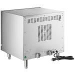 Half Size Commercial Countertop Convection Oven, 2.3 Cu Ft, Electric, 4-Rack Capacity, Stainless Steel, 208/240V, 2100/2800W, 23x22.5x20 Inch