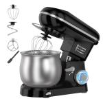 Electric Stand Mixer with 5.3 Quart，Cake Mixer with Stainless Steel Bowl and Stand, Kitchen Mixer Tilt-Head Design – Includes Dough Hook, Whisk & Beater-Great for Baking Bread, Cakes, Cookies