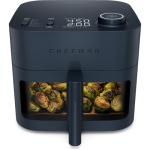 Chefman Crispinator Air Fryer 7-in-1 with 8 Qt Capacity, 450°F Max Temp & TurboFry Pro Technology for Fast, Even Results, Bake, Broil, Dehydrate, Viewing Window, Nonstick Ceramic-Coated Basket