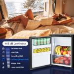 BODEGA BODEGACOOLER 12 Volt Refrigerator, RV Refrigerator APP Control, 65L(2.3cu.ft.) RV Fridge Freezer, Car Refrigerator with Lock, (4℉-46℉) Travel Compressor Cooler 12/24V DC for Truck, RV, Camping