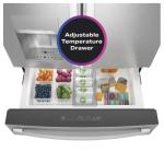 GE Profile PVD28BYNFS 27.6 Cu.Ft. Stainless French Door Smart Refrigerator