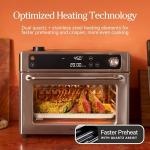 Our Place Large Wonder Oven Pro | 8-in-1 Digital Countertop Oven with Large 32Qt quarts | Non-toxic, Fast Quartz Heating | Air Fry, Toast, Roast, Bake, Broil, Reheat & Dehydrate | Stainless Steel