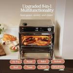 Our Place Large Wonder Oven Pro | 8-in-1 Digital Countertop Oven with Large 32Qt quarts | Non-toxic, Fast Quartz Heating | Air Fry, Toast, Roast, Bake, Broil, Reheat & Dehydrate | Stainless Steel