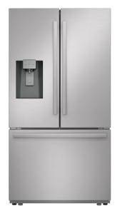 Sharp SJF2955KS 28.9 cu. ft., 3-door French Door Refrigerator, Ice/Water Dispenser, Advanced Cooling Plus System, Chill-Boost & Freezer-Boost, Automatic Dual Ice Maker Garage Ready, Stainless Steel