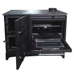 Cast Iron Cooker Stove with Oven - Indoor Baking Stove - Tiny House Stove Cabin Stove