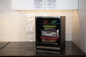 HOTLOGIC 4-Shelf Automatic Self-Cooking Appliance for Breakrooms, Banquets, and Medical Facilities. Cooks, Warms, Slow Cooker