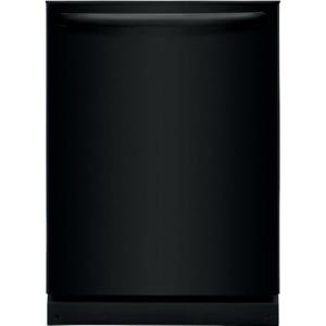 Frigidaire FDPH4316A 24 Inch Wide 14 Place Setting Built-In Top Control Dishwasher 5 Wash Cycles and NSF-Certified Sanitize Option - Black