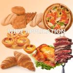 EQCOTWEA Commercial Pizza Oven Double Deck Movable Electric Pizza Oven Stainless Steel Multipurpose Pizza oven for Restaurant with Wheels 6400W 220V Single Phase