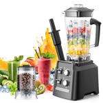 Blender, 68Oz. Countertop Blenders with 20Oz. Grinder, 28000 RPM Kitchen Blender for Smoothies, Ice Crushing, Frozen Fruits, Self-Cleaning, Speed Adjustable