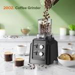 Blender, 68Oz. Countertop Blenders with 20Oz. Grinder, 28000 RPM Kitchen Blender for Smoothies, Ice Crushing, Frozen Fruits, Self-Cleaning, Speed Adjustable