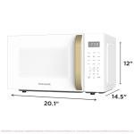 FRIGIDAIRE 1.05 cu. ft. Retro Microwave, WhiteGold
