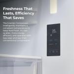 Kenmore 31" Bottom Freezer Refrigerator - Ice Maker, Adjustable Shelving, Crispers Drawers, LED Lighting, ENERGY STAR Certified, 22.3 cu. ft. Capacity, Fingerprint Resistant Stainless Steel