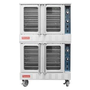 Commercial Convection oven-Double layer Electronic gas control, SS430 front, side and top