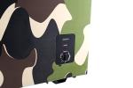 FRIGIDAIRE EFRF516CAMO Chest Deep Freezer- Garage Ready, 5.0 Cu. Ft. Capacity, CAMO-Adjustable Thermostat-Removable Vinyl Coated Wire Basket-Easy Defrost Drain