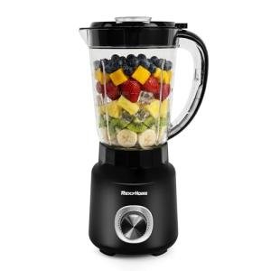 REXYHOME Blender, 700W Countertop Blenders for Kitchen, 50oz BPA-Free Jar, 3-Speed Blender for Smoothies, Shakes, Ice Crushing & Frozen Fruit