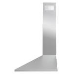 COSMO COS-6324EWH 24 in. Nebula Collection 220 CFM Ducted Wall Mount Range Hood, Button Controls, LED Lights, Stainless Steel