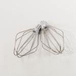 NutriMill Artiste Kitchen Electric Stand Mixer 500 Watt 6.5 Quart Bowl with Dough Hook & Wire Whips (Black Trim)