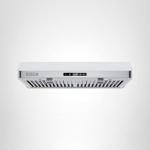 Empava Ductless/Ducted Range Hood Under Cabinet 30 Inch, Touch Control, Timer & Clock Setting, 300 CFM 3-Speeds, Plug in, Stainless Steel