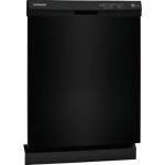 Frigidaire 24 in Front Control Built-in Tall Tub Dishwasher in Stainless Steel with 4-Cycles and DishSense Sensor Technology