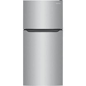 Frigidaire FFTR2045VS 30 in. 20 cu. ft. Top Freezer Refrigerator in Stainless Steel, Garage Ready