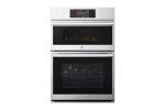 LG Studio WCES6428F 30 inch Stainless Combo Wall Oven with 6.4 Cu. Ft. Total Capacity