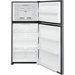 Frigidaire FFTR2045VS 30 in. 20 cu. ft. Top Freezer Refrigerator in Stainless Steel, Garage Ready