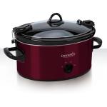 Crock-Pot 6-Quart Cook & Carry Oval Manual Portable Slow Cooker, Red - SCCPVL600-R