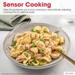 SHARP Countertop Microwave Oven with Removable 13.6" Carousel Turntable, 1100 Watt, 1.6 Cubic Feet, Stainless Steel